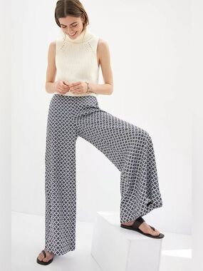 Maeve Callan Wide-Leg Pants Size 4